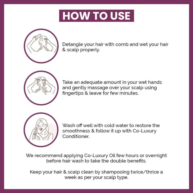 Co-Luxury Dandruff-Free Shampoo With Tea Tree And Ginger Oil ( For All Hair Types) - Image 3