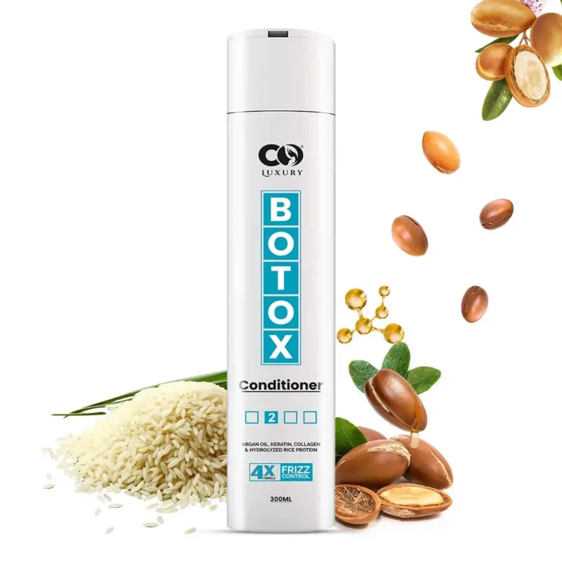 CO Luxury Botox Conditioner | 4x Formula For Hair Frizz Control | Nourish & Shine (300 ml)