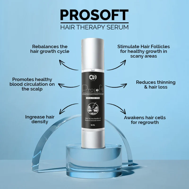 CO Luxury Prosoft Hair Serum With Redensyl, Procapil & Baicapil For Hairfall Control And Hair Regrowth- For All Hair Types - Image 2