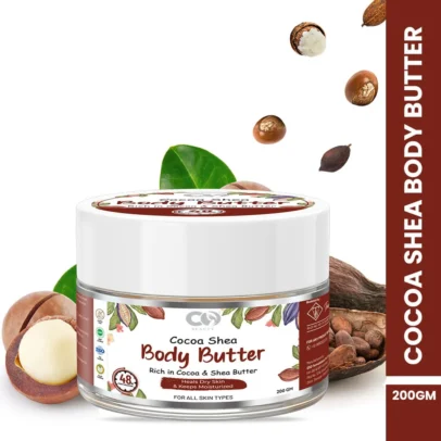 CO Beauty Oats & Shea Body Butter | 48Hrs Moisturisation | Deep Nourishment to Skin  (200 g)