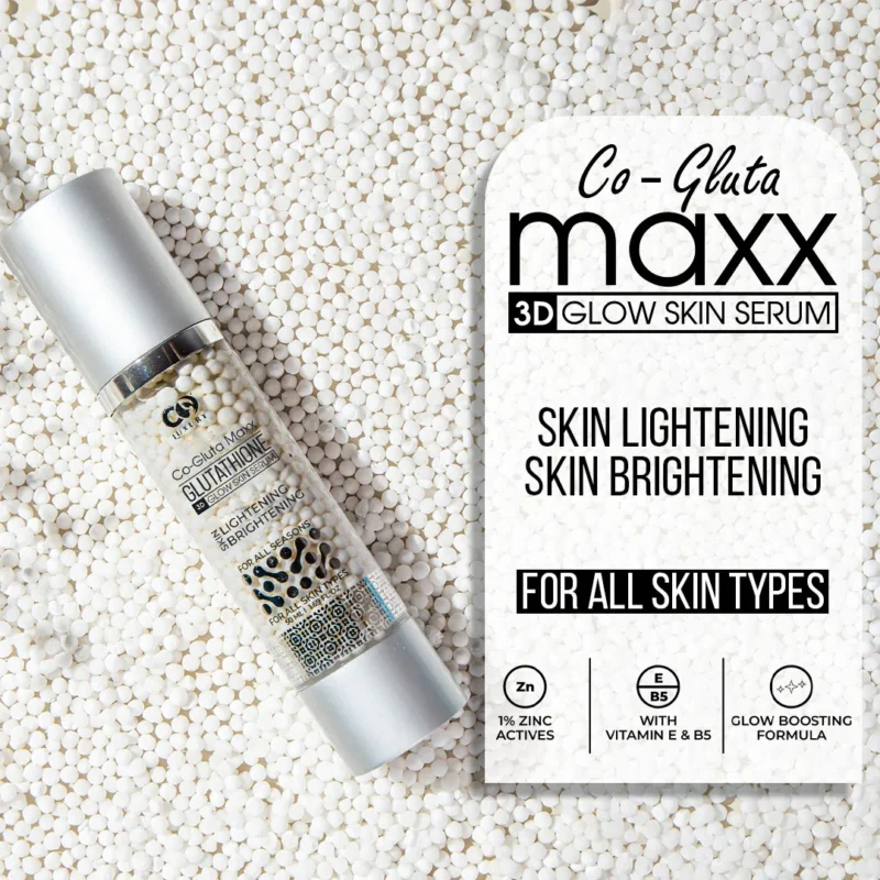 Co-Luxury Gluta Maxx Vitamin E And B5 Face Serum ( Micro-encapsulated Spheres) - Image 3