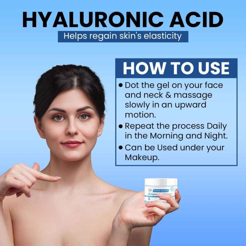 Co luxury Hydra Boost Face Gel 3% Hyaluronic Gel with 2% Niacinamide and 1% Alpha arbutin - Image 6