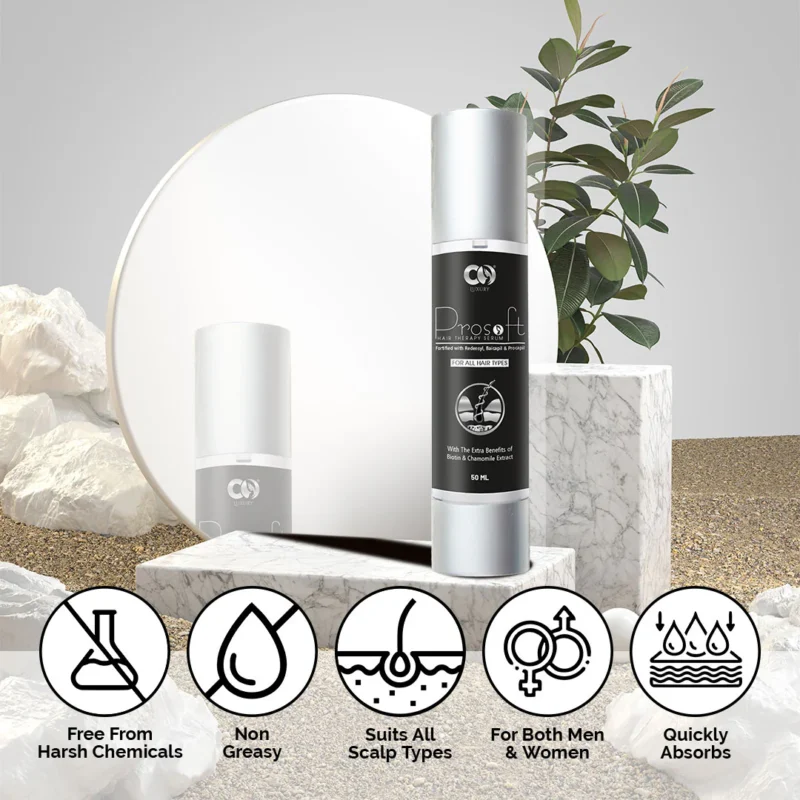 CO Luxury Prosoft Hair Serum With Redensyl, Procapil & Baicapil For Hairfall Control And Hair Regrowth- For All Hair Types - Image 4