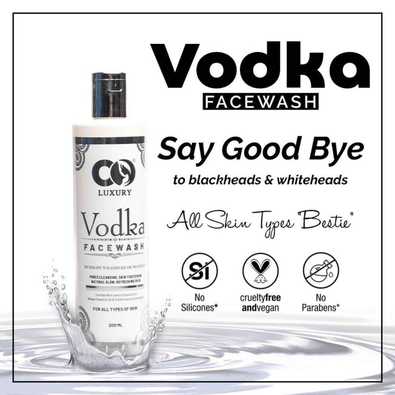 Co-Luxury Vodka Face Wash With Powerful Essential Oils - Image 3