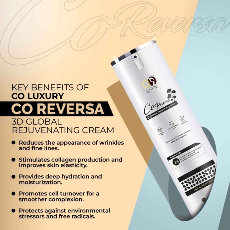 CO REVERSA Anti-Ageing Cream with Centella Reversa & Hyaluronic Acid - Image 4