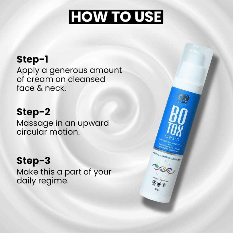 Co Luxury Botox Cream with Botulinum and Multi-peptides (Day and Night Creams) - Image 6
