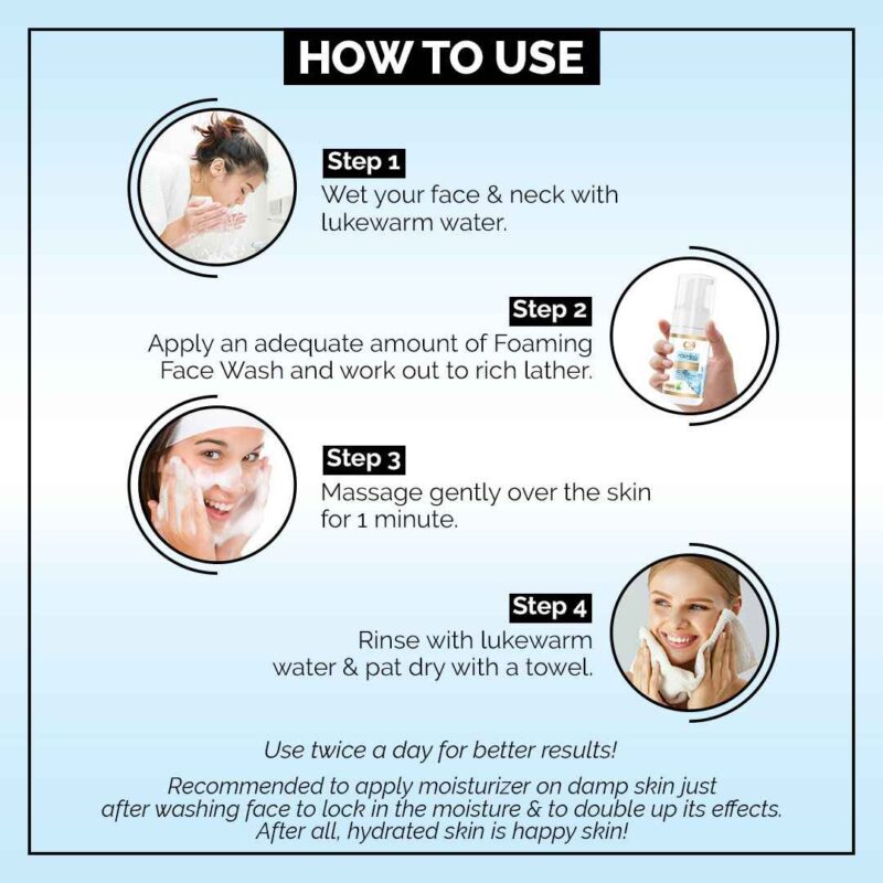 Co Beauty Foaming Face Wash With Salicylic & Glycolic Acid - Image 7
