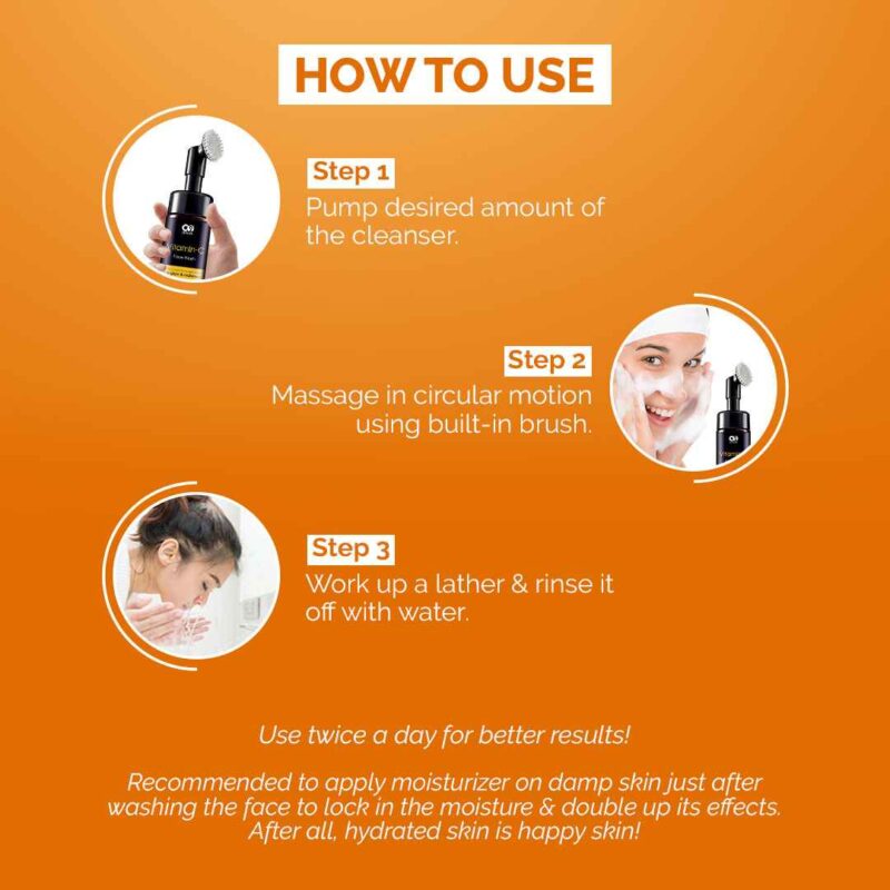 Co Luxury Vitamin C Face Wash With Neem, AHAs & Lemon Extract - Image 7