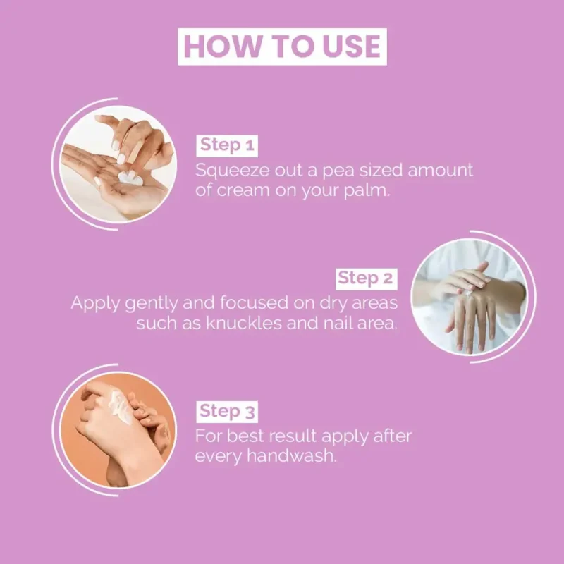 CO Beauty Hand Cream | Hyaluronic & Salicylic Acid | For Dry,Rough & Itchy Hands - Image 6