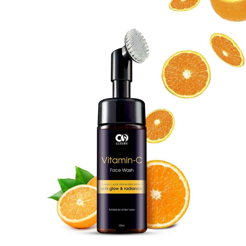Co Luxury Vitamin C Face Wash With Neem, AHAs & Lemon Extract - Image 2