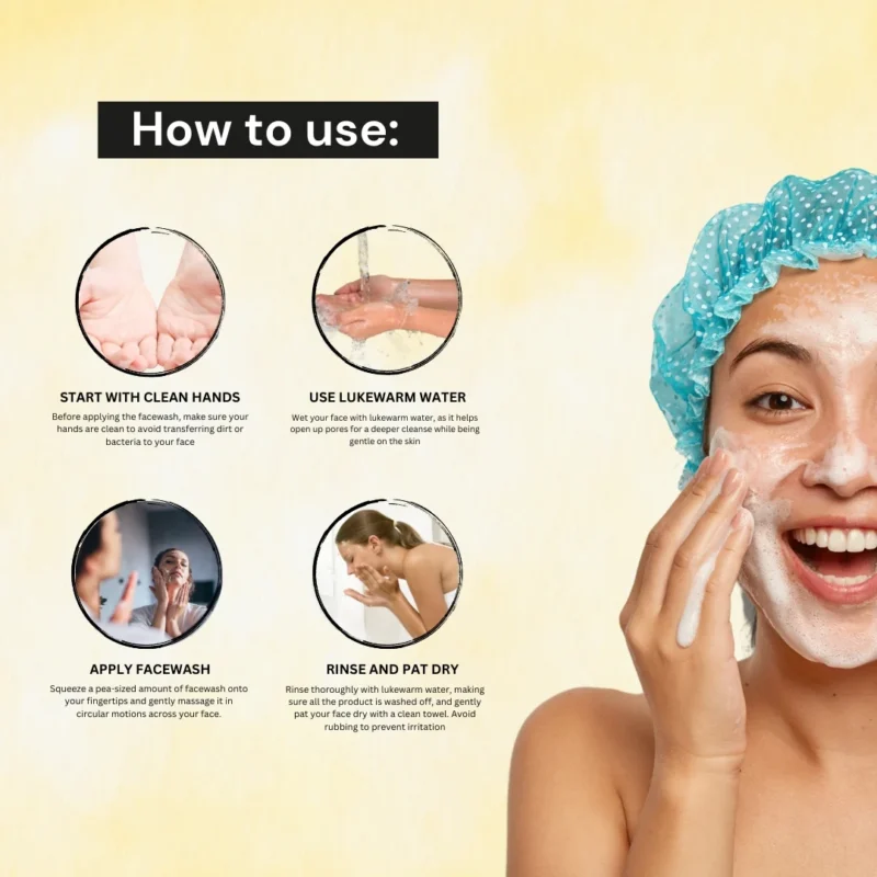 CO Beauty Haldi Chandan Facewash - Image 4