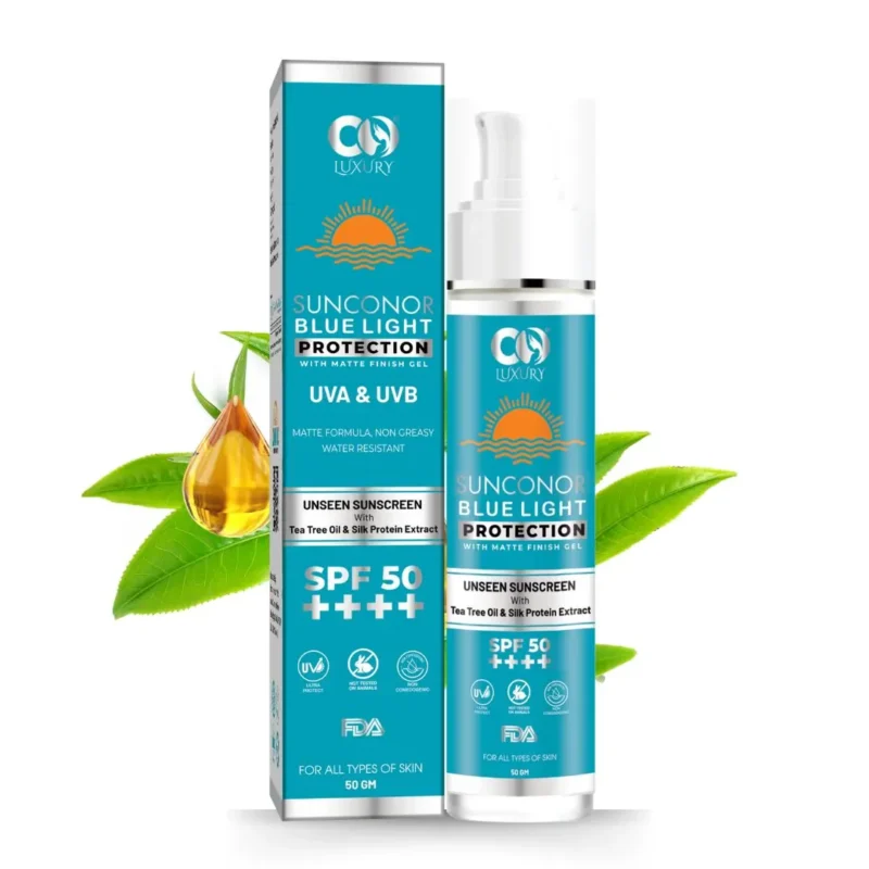 Co Luxury Sunconor Blue Light & UV Protection Lotion with Matte Finish (SPF 50 PA) - Image 2
