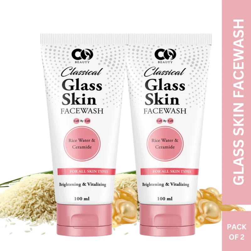 CO Beauty Glass Skin Facewash | Rice Water & Ceramide