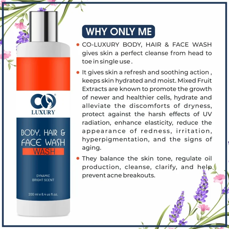 Co-Luxury All-In-1 Body, Hair And Face Wash - Image 5